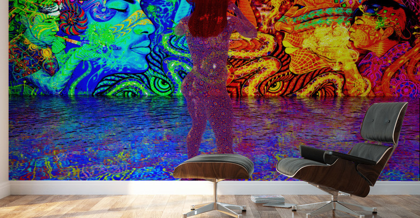 Psychedelic Ayahuasca Journey Wall Murals