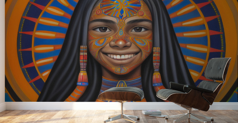 Indigenous Child 1 Wall Murals