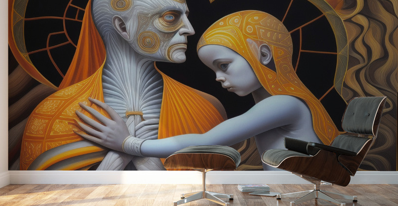 Farewells to Father Wall Murals