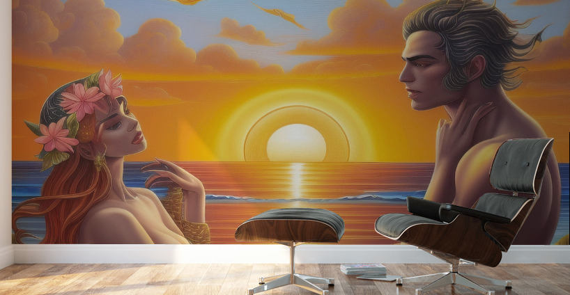 Beholder of Beauty 4 Wall Murals