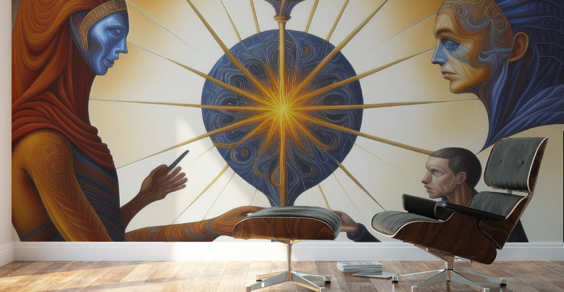 Gift Giving Wall Murals