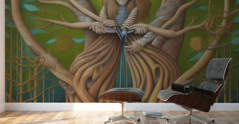 Cutting the Deadwood Wall Murals