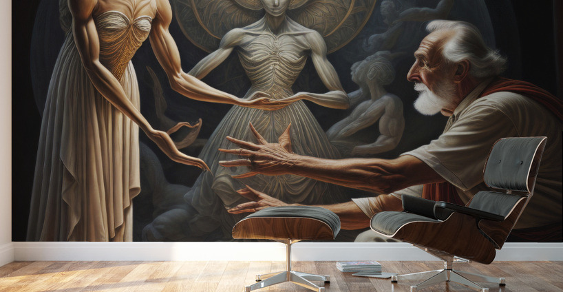 Aging and letting go Wall Murals