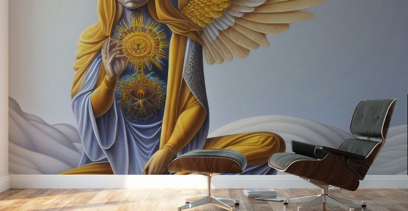 Broken Fallen Angel Forgiveness Wall Murals