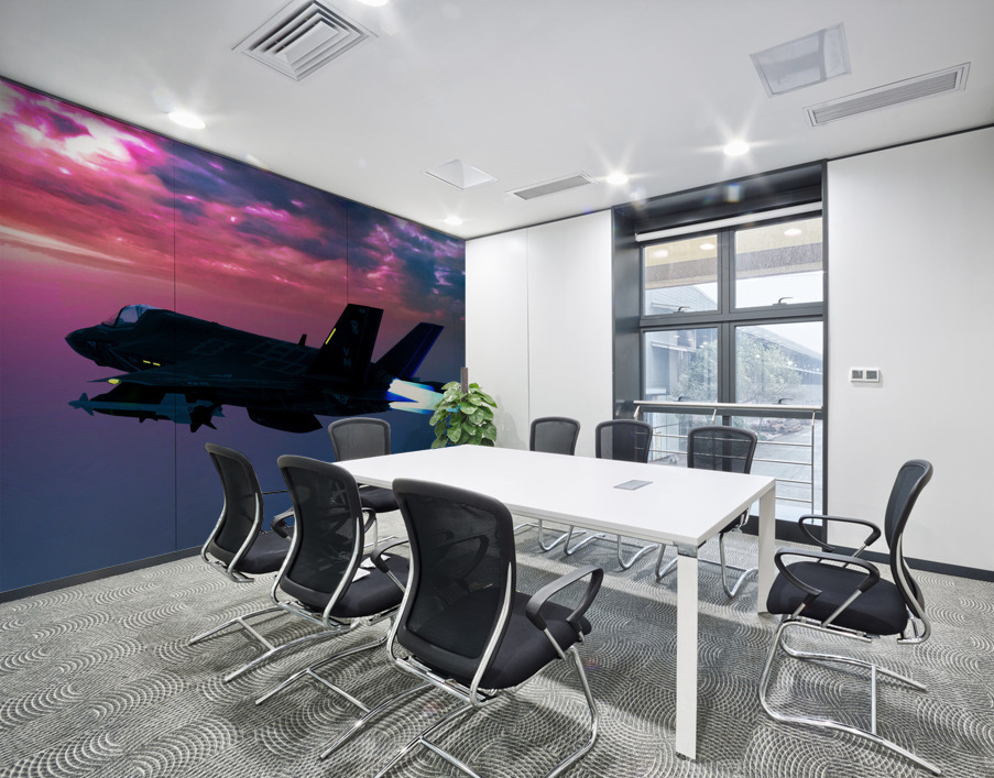 Lockheed Martin F-35 Lightning II Wall Printing