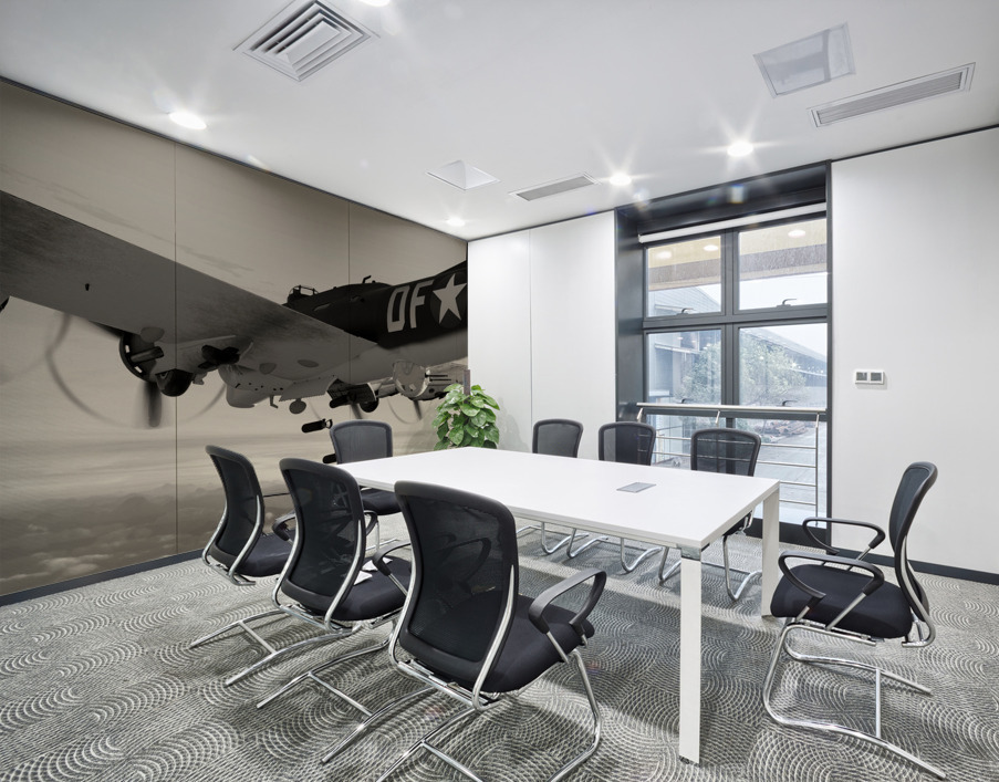 Boeing B-17 Flying Fortress Bomb Drop BW Wall Printing