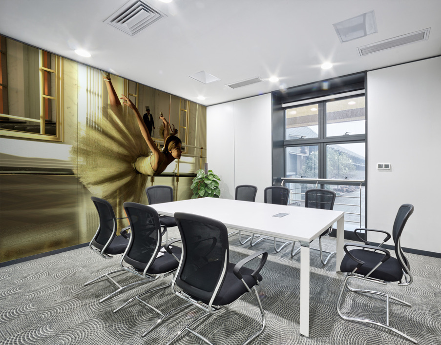 Ballet Practice - Degas Little Dancer Tribute Wall Printing