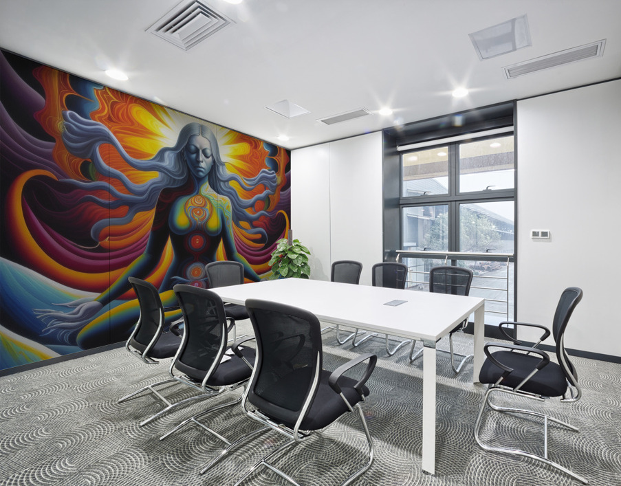 Waves of Emotion Wall Printing