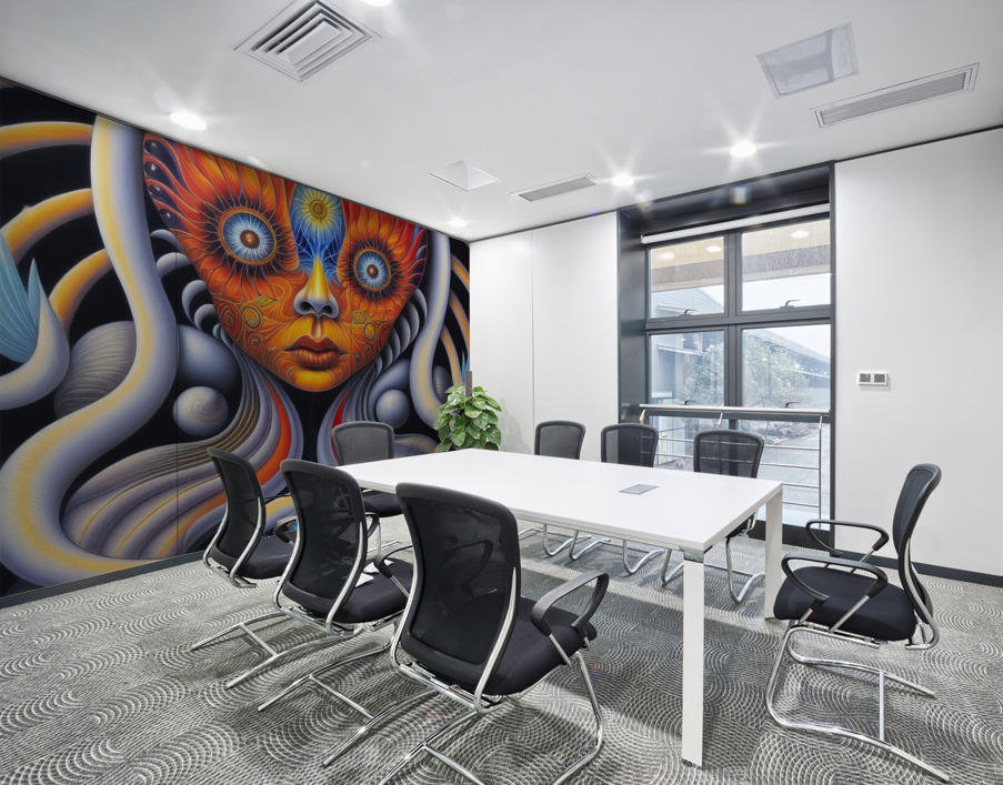 Accept Everything With Love Wall Printing