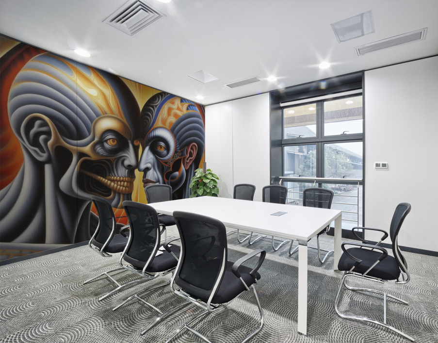 Conflict and Resolution 2 Wall Printing