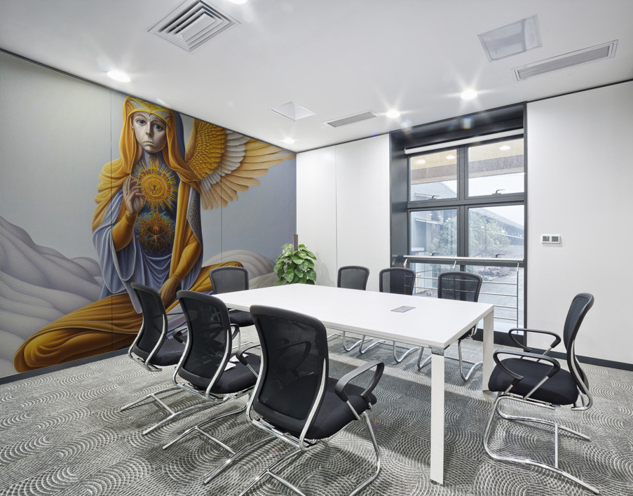 Broken Fallen Angel Forgiveness Wall Printing