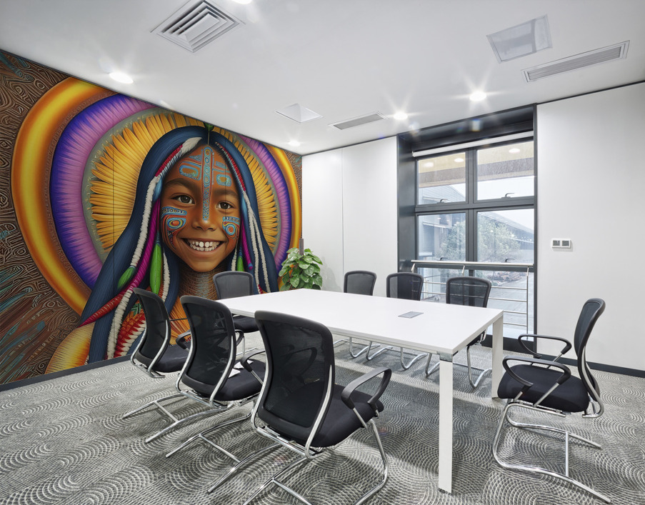 Nurturing Children Wall Printing