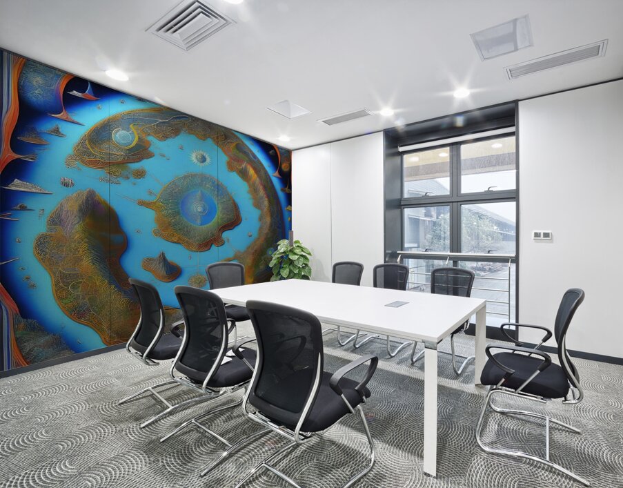 Daring Mystical Travelers Wall Printing