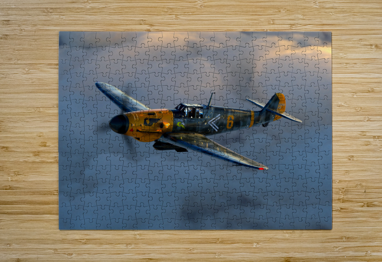Messerschmitt Bf 109 Kevin Michael VerKamp Puzzle printing