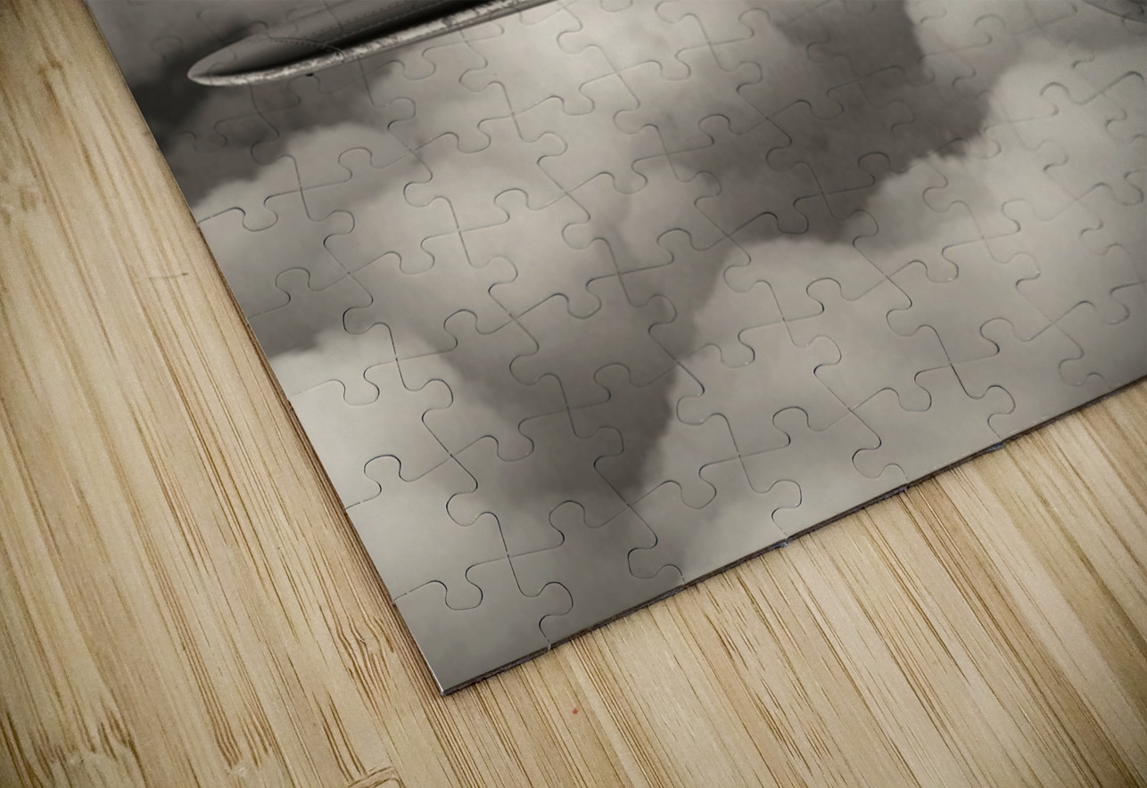 Curtiss P-40 Warhawk BW Kevin Michael VerKamp Puzzle