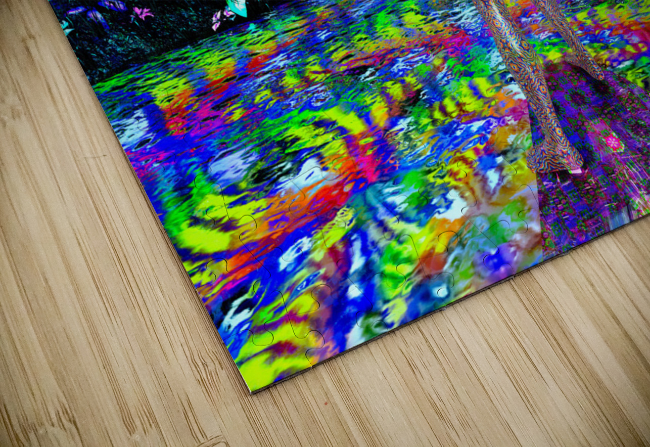 Psychedelic Ayahuasca Angel - DMT Journey Kevin Michael VerKamp Puzzle