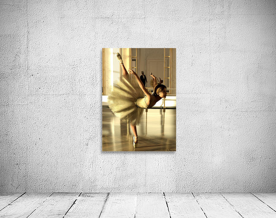 Ballet Practice - Degas Little Dancer Tribute 2:3 Wall Preview