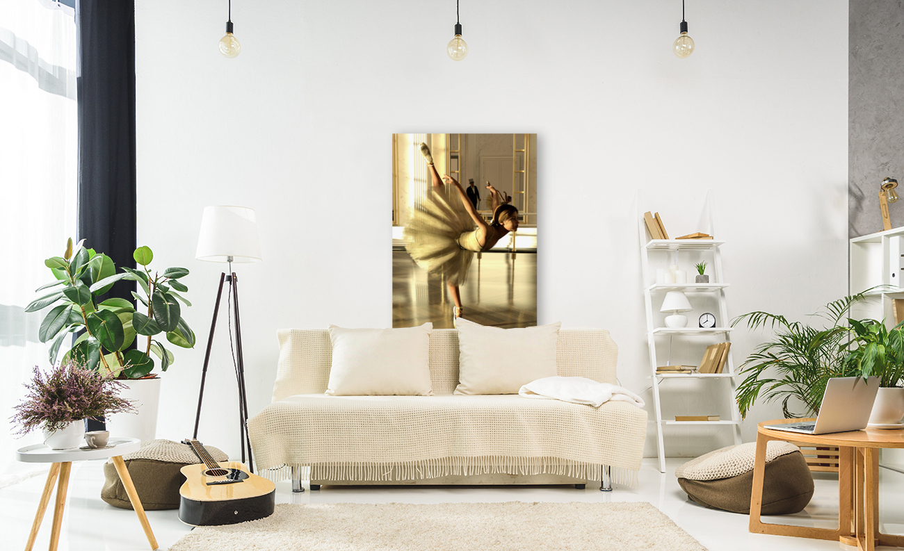 Ballet Practice - Degas Little Dancer Tribute 2:3 Reproduction